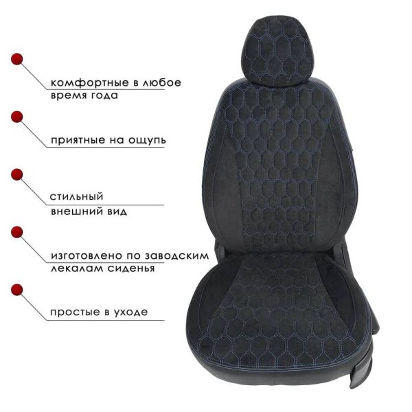 Чехлы Велюр на Haval Jolion