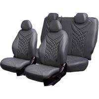 Чехлы Премиум Экокожа Байрон Президент|Жук на KIA Seltos c 2020+