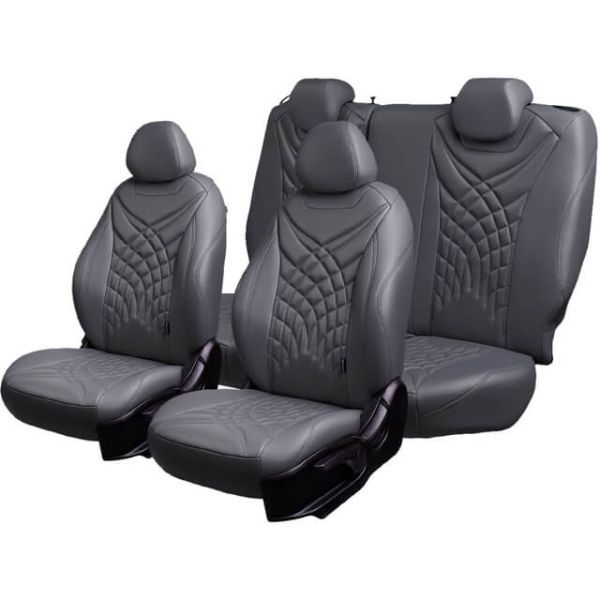 Чехлы Премиум Экокожа Байрон Президент|Жук на Great Wall Hover H3 2010-2016 г.в.