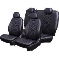 Чехлы Премиум Экокожа Байрон Президент|Жук на KIA Seltos c 2020+