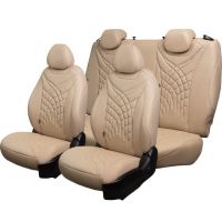 Чехлы Премиум Экокожа Байрон Президент|Жук на KIA Seltos c 2020+