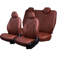 Чехлы Премиум Экокожа Байрон Президент|Жук на KIA Seltos c 2020+