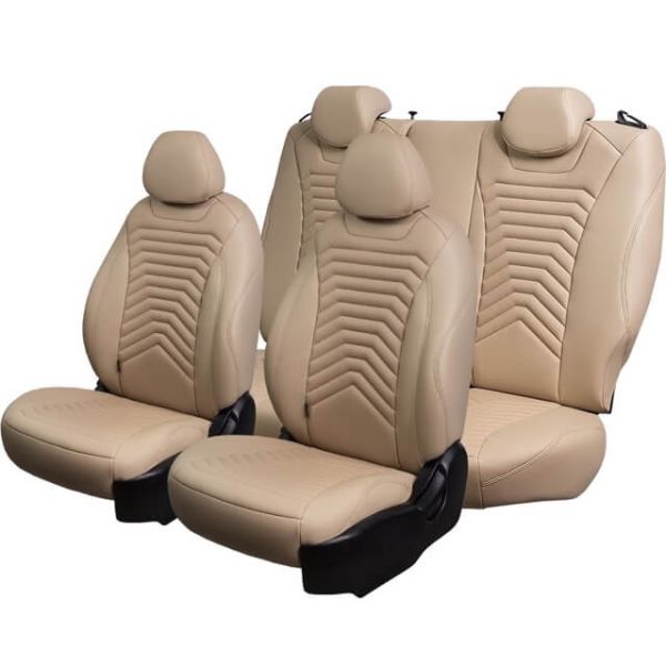 Чехлы Премиум Экокожа Байрон Президент|Жук на KIA Seltos c 2020+