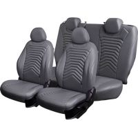 Чехлы Премиум Экокожа Байрон Президент|Жук на KIA Seltos c 2020+