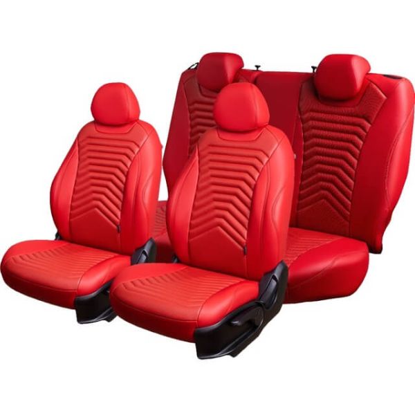 Чехлы Премиум Экокожа Байрон Президент|Жук на KIA Seltos c 2020+