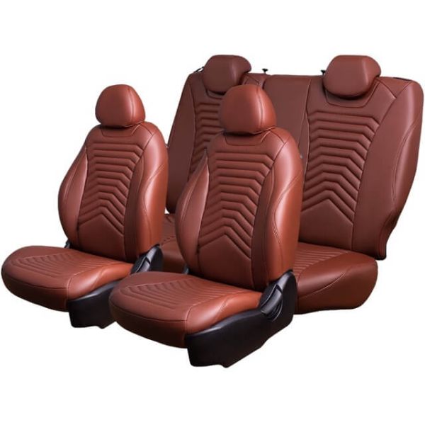 Чехлы Премиум Экокожа Байрон Президент|Жук на KIA Seltos c 2020+