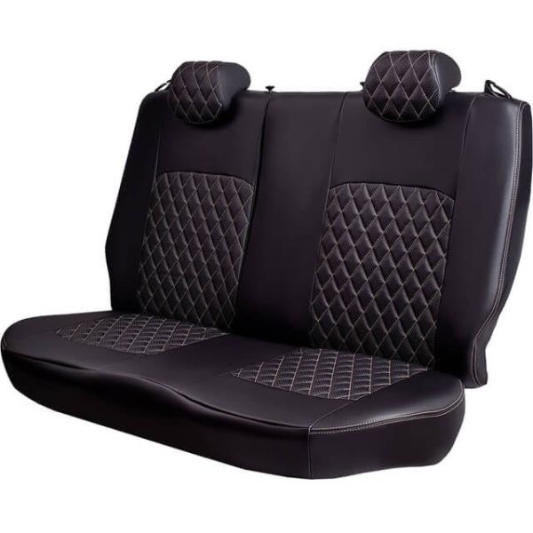 Чехлы Экокожа Турин Ромб на Skoda Kodiaq (2016+)