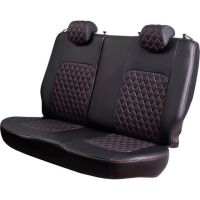 Чехлы Экокожа Турин Ромб на Skoda Kodiaq (2016+)