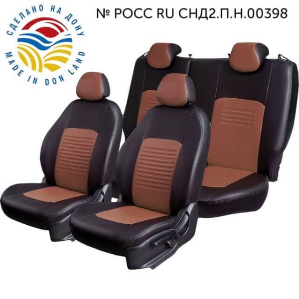 Чехлы Экокожа Турин Классик на Hyundai ix35 2010-2015 г.в.